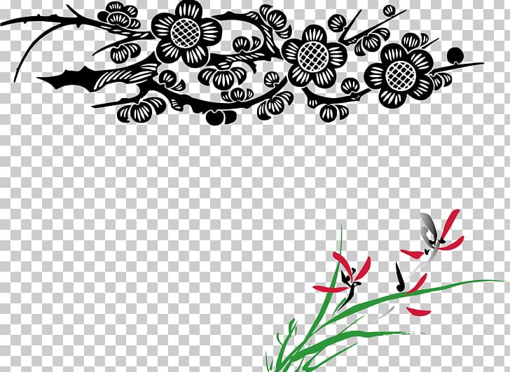 Art PNG, Clipart, Branch, Flower, Leaf, Painting, Plum Free PNG Download