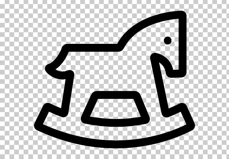 Rocking Horse Toy Computer Icons Icon Design PNG, Clipart, Area, Black And White, Child, Computer Icons, Horse Free PNG Download
