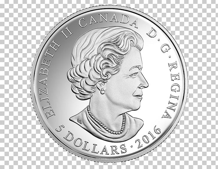 Silver Coin Silver Coin Canada Canadian Dollar PNG, Clipart, Birthstone, Black And White, Canada, Canadian Dollar, Circle Free PNG Download