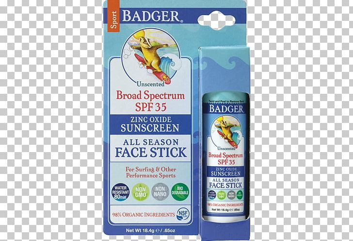 Sunscreen Lip Balm Factor De Protección Solar Face Badger Balm PNG, Clipart, Badger Balm, Cream, Face, Lip, Lip Balm Free PNG Download