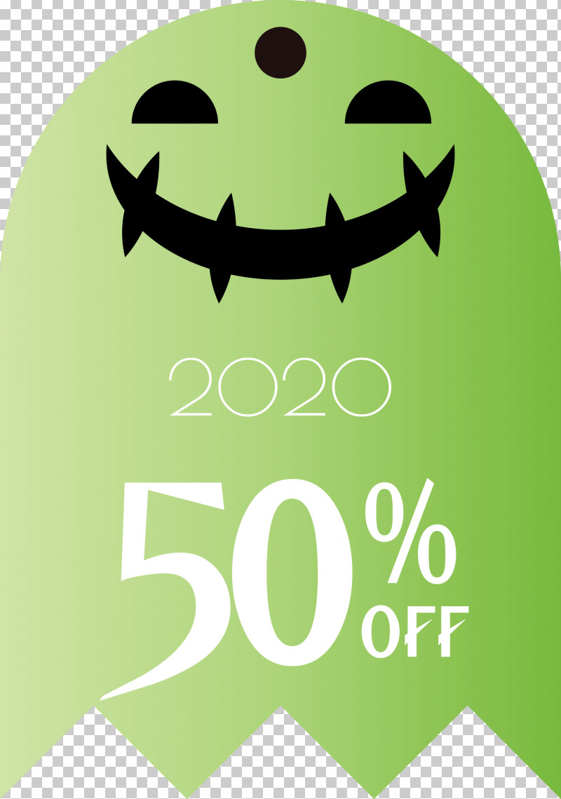 Halloween Discount Halloween Sales 50% Off PNG, Clipart, 50 Discount, 50 Off, Green, Halloween Discount, Halloween Sales Free PNG Download