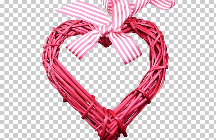 Pink Heart Valentine's Day PNG, Clipart, Bow, Computer Network, Elements, Encapsulated Postscript, Gift Free PNG Download