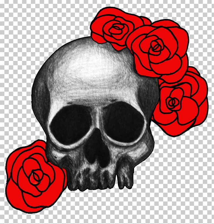 Skull Art Drawing Rose PNG, Clipart, Art, Black Rose, Bone, Drawing, Eyewear Free PNG Download