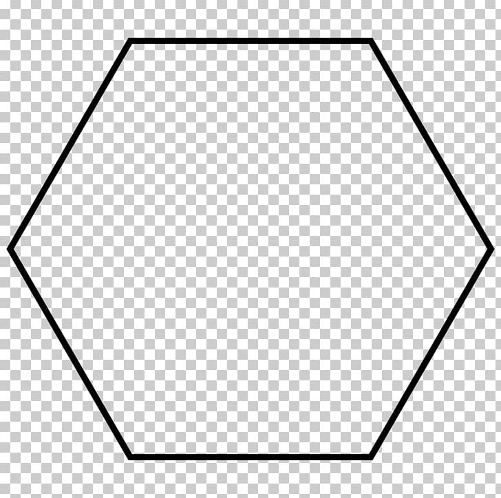 Hexagon Regular Polygon Internal Angle Geometry PNG, Clipart, Angle, Area, Black, Black And White, Circle Free PNG Download