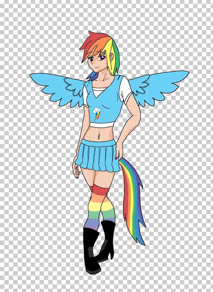 Rainbow Dash My Little Pony: Equestria Girls PNG, Clipart, Angel, Cartoon, Clothing, Costume, Deviantart Free PNG Download