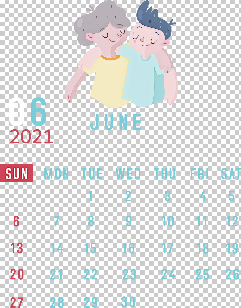 June 2021 Calendar 2021 Calendar June 2021 Printable Calendar PNG, Clipart, 2021 Calendar, Calendar System, Cartoon, Character, Happiness Free PNG Download