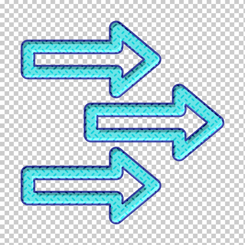 Arrow Icon Direction Icon Pointer Icon PNG, Clipart, Aqua, Arrow Icon, Direction Icon, Electric Blue, Line Free PNG Download