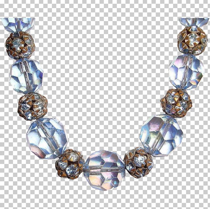 Bead Necklace Bracelet Gemstone Body Jewellery PNG, Clipart, Bead, Blue Crystal, Body Jewellery, Body Jewelry, Bracelet Free PNG Download