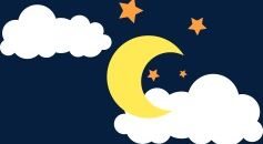 Moon And Stars PNG, Clipart, Cartoon, Cartoon Clouds, Cloud, Clouds, Moon Free PNG Download