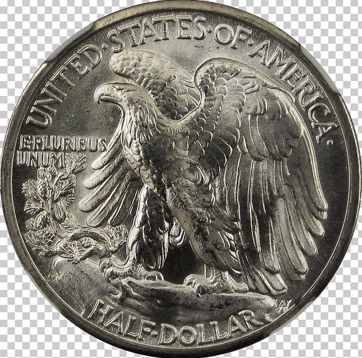 Walking Liberty Half Dollar Coin Mint United States Dollar PNG, Clipart, Bronze Medal, Coin, Coins, Currency, Dime Free PNG Download