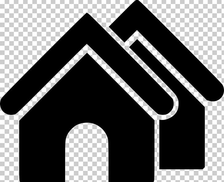 Computer Icons Symbol Village House PNG, Clipart, Angle, Black, Black And White, Brand, Building Free PNG Download