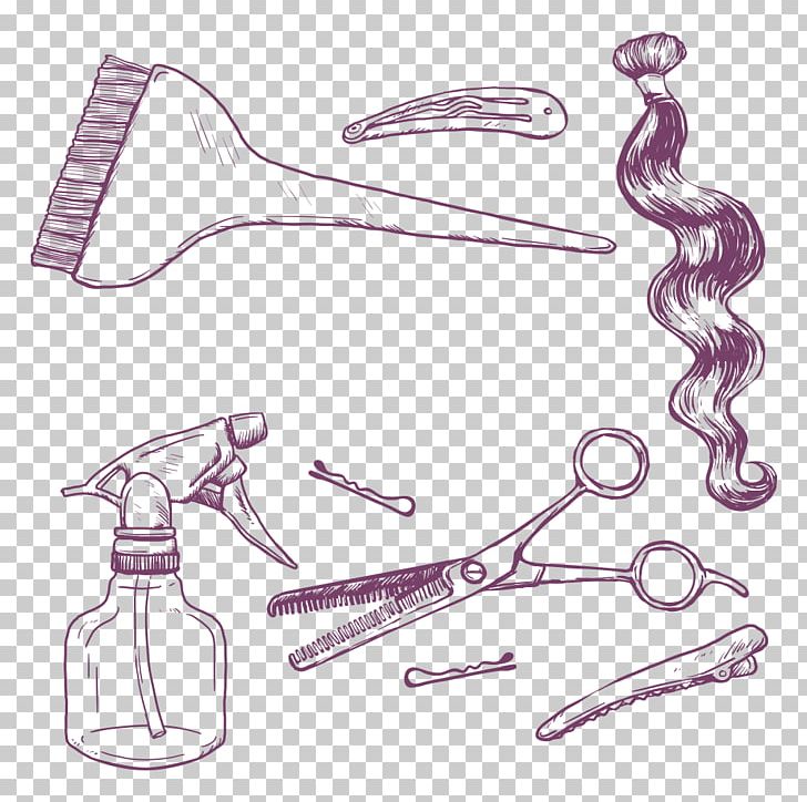 Hairdresser Drawing Cosmetology Beauty Parlour PNG, Clipart, Angle, Barbershop, Beautiful, Beautiful Girl, Beauty Makeup Free PNG Download