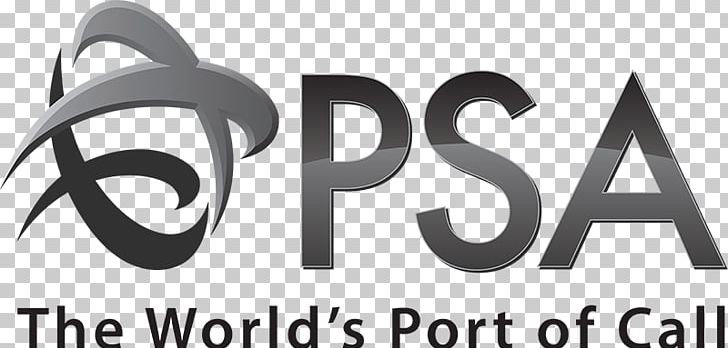 Logo Port Of Singapore PSA International PNG, Clipart, Black And White, Brand, Cargo, Container Port, Logistics Free PNG Download
