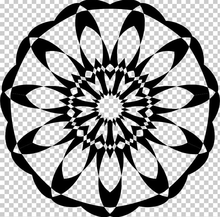 Monochrome Floral Design PNG, Clipart, Animals, Black, Black And White, Circle, Computer Icons Free PNG Download