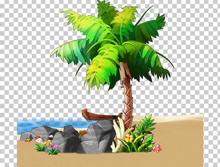 Coconut MapleStory Flowerpot PNG, Clipart, Arecales, Beach, Coconut, Computer Software, Download Free PNG Download