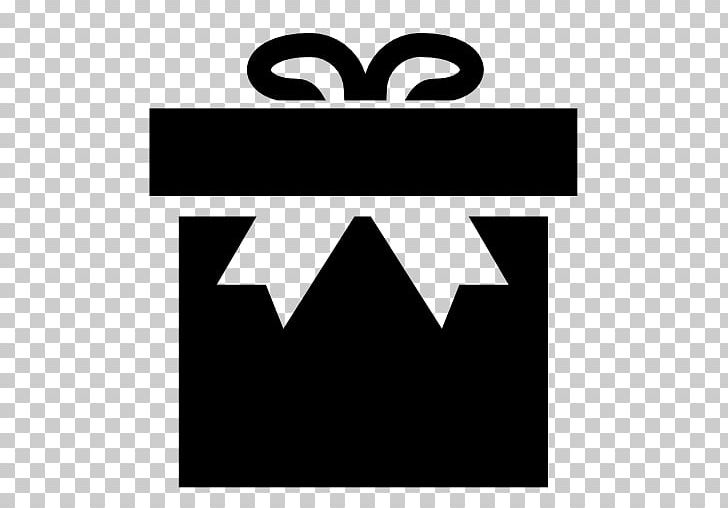 Gift Wrapping Computer Icons PNG, Clipart, Angle, Area, Black, Black And White, Box Free PNG Download