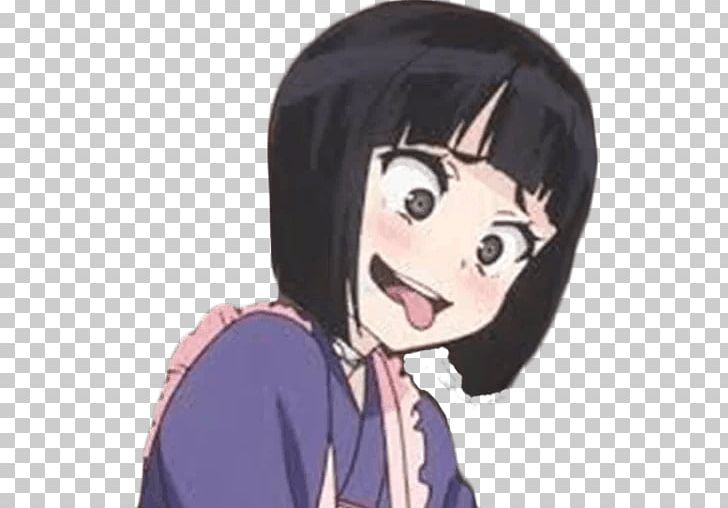 Shimoneta Giphy Tenor Gfycat PNG, Clipart, Anime, Black Hair, Brown Hair, Cool, Facial Expression Free PNG Download