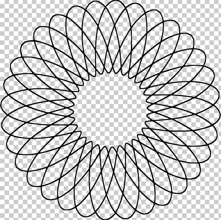 Spirograph Gear Drawing PNG, Clipart, Angle, Area, Black And White, Circle, Clipart Free PNG Download