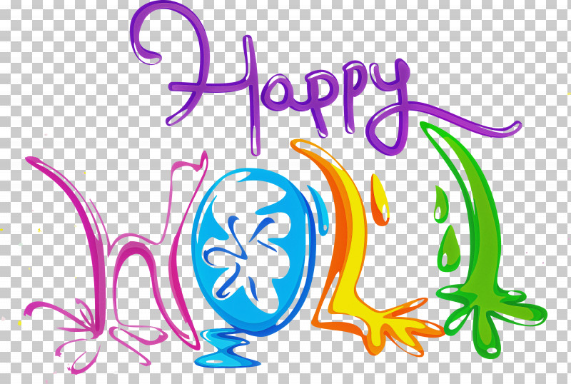 Happy Holi Holi Colorful PNG, Clipart, Calligraphy, Colorful, Festival, Happy Holi, Holi Free PNG Download