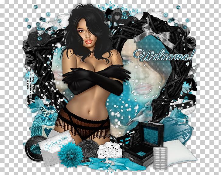 Black Hair Pin-up Girl Teal PNG, Clipart, Art, Black, Black Hair, Brown Hair, Hair Free PNG Download