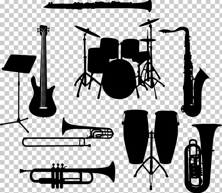 Musical Instruments Clarinet PNG, Clipart, Bass Guitar, Black And White, Brass Instrument, Clarinet, Drawing Free PNG Download