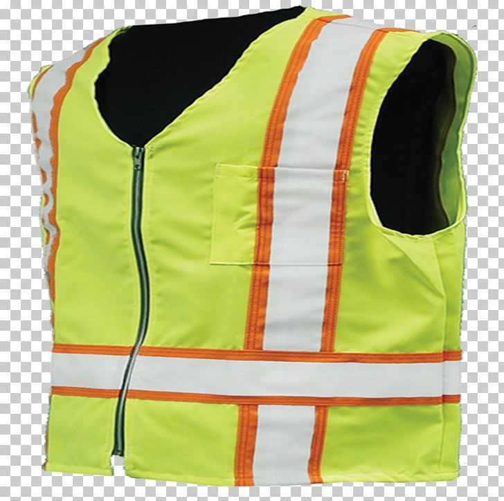 Gilets High-visibility Clothing Outerwear Sleeveless Shirt Jacket PNG, Clipart, Acrylic Fiber, Clothing, Gilets, Green, Highvisibility Clothing Free PNG Download