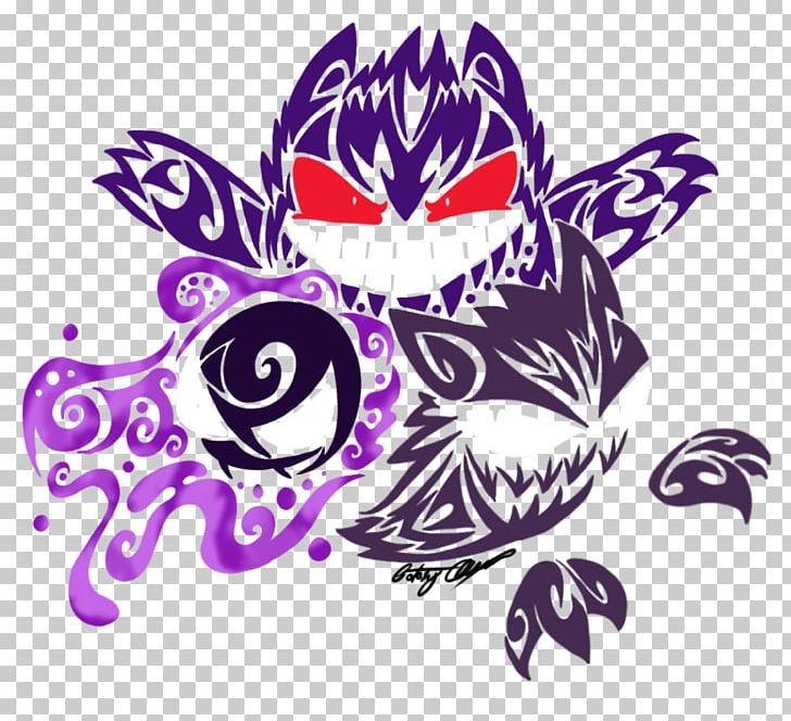 Pokemon Black & White Gengar Haunter Pokémon Gastly PNG, Clipart, Art, Butterfly, Character, Cyndaquil, Deviantart Free PNG Download