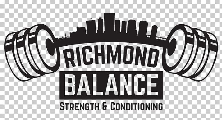 Richmond Balance Logo Fitness Centre Inkscape CrossFit PNG, Clipart, Barre, Black And White, Brand, Crossfit, Fitness Centre Free PNG Download