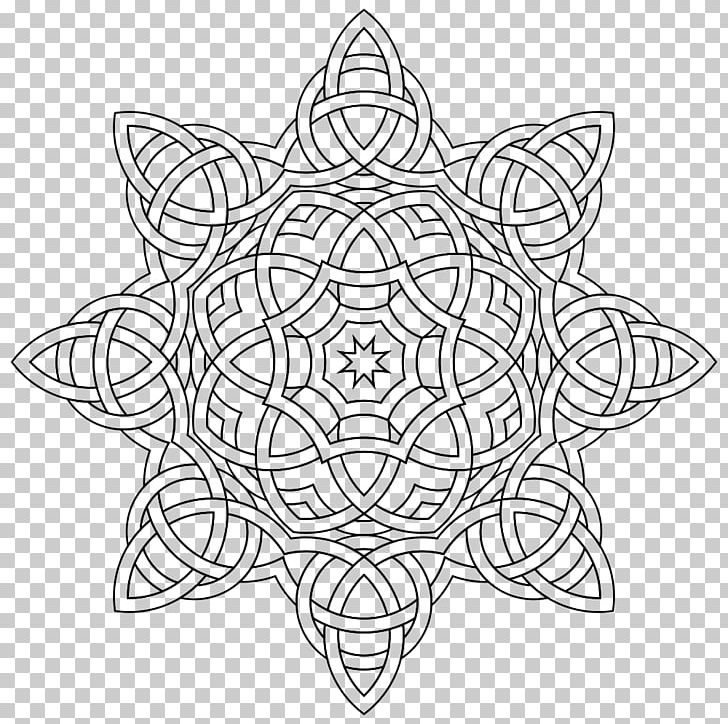 Celtic Knot Drawing Visual Arts Pattern PNG, Clipart, Area, Art, Black, Black And White, Celtic Free PNG Download