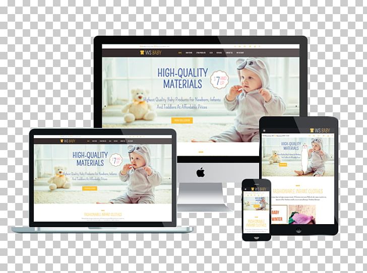 Responsive Web Design WooCommerce WordPress Template Theme PNG, Clipart, Blog, Brand, Communication, Display Advertising, Electronics Free PNG Download