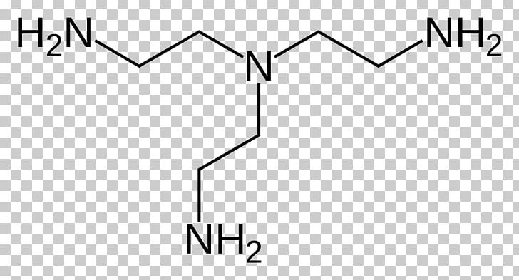 Tris(2-aminoethyl)amine Triethylenetetramine Chemistry Organic Compound PNG, Clipart, Amine, Angle, Area, Black And White, Brand Free PNG Download