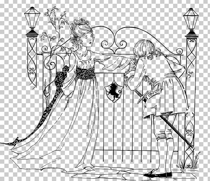 The Frog Prince Fairy Tale Princess The Water Of Life PNG, Clipart, Artwork, Black And White, Brothers Grimm, Cartoon, Drawing Free PNG Download