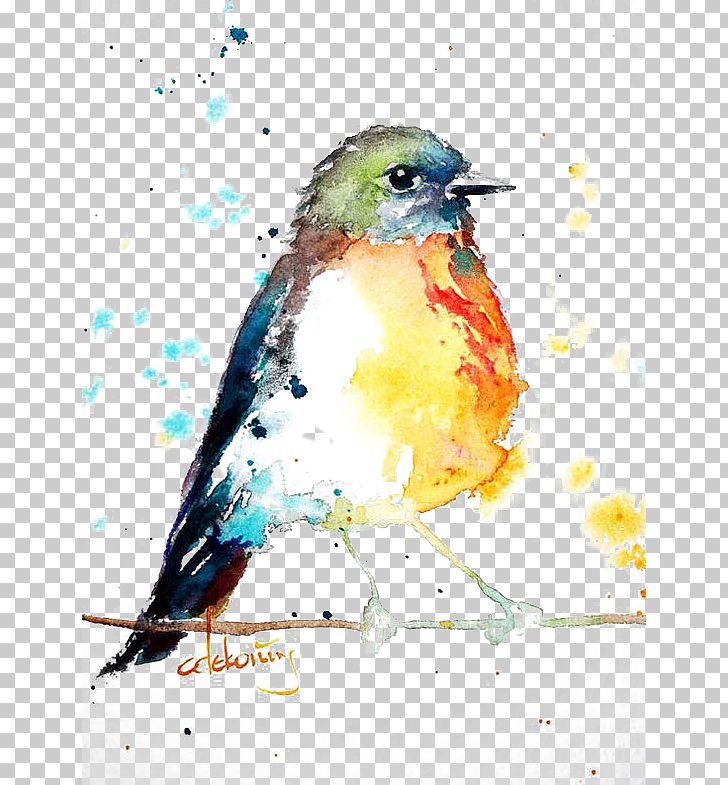 Bird European Robin Watercolor Painting Drawing PNG, Clipart, Advertising, Animal, Animals, Art, Art Museum Free PNG Download