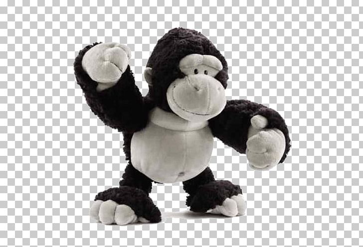 Gorilla Stuffed Toy Plush Amazon.com PNG, Clipart, Alibabacom, Amazoncom, Animals, Baby Toy, Baby Toys Free PNG Download