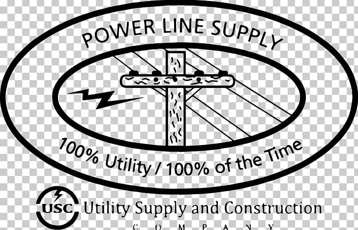Logo Tool Utility Supply And Construction Company Trademark Brand PNG, Clipart, Area, Black And White, Brand, Circle, Cost Free PNG Download