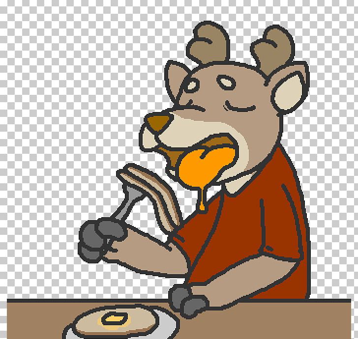 Pancake Waffle Breakfast Fast Food PNG, Clipart, Breakfast, Carnivoran, Cartoon, Dog Like Mammal, Eating Free PNG Download