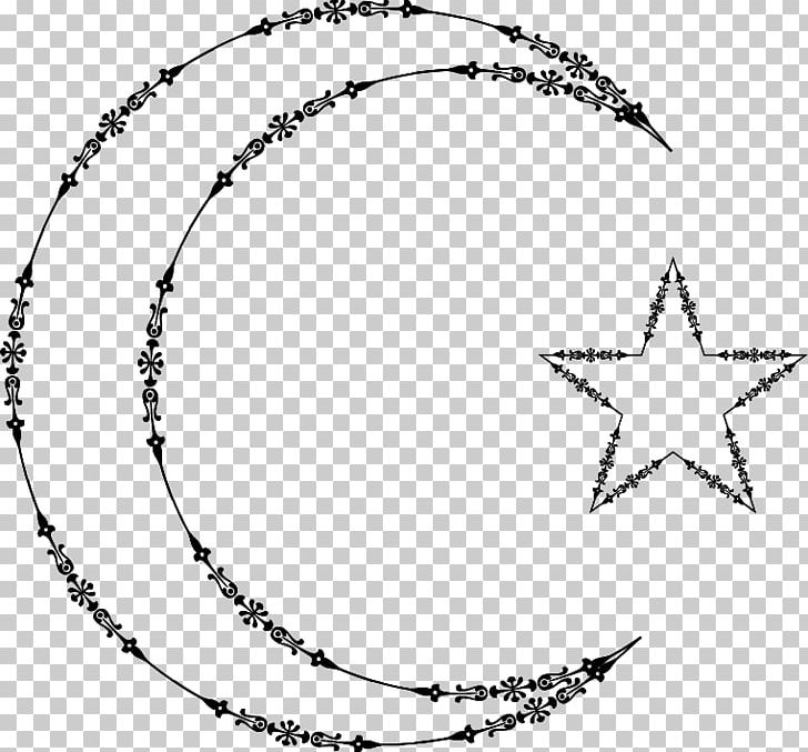 Lunar Phase Star And Crescent Moon PNG, Clipart, Angle, Area, Art, Black And White, Body Jewelry Free PNG Download
