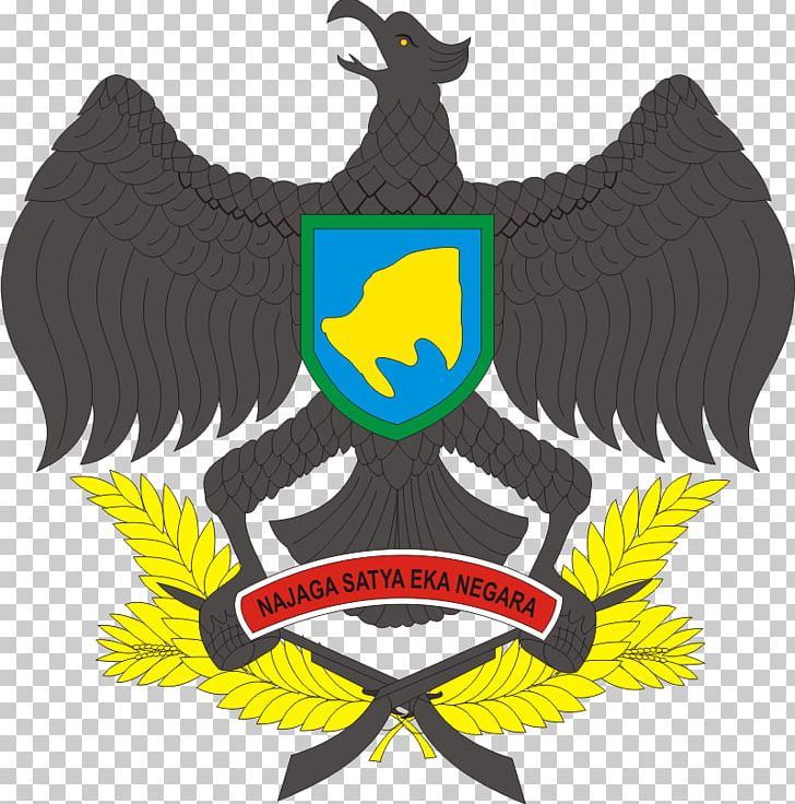 Logo Korem 043/Gatam Subregional Military Command National Emblem Of Indonesia Garuda PNG, Clipart, Beak, Brand, Emblem, Garuda, Garuda Indonesia Free PNG Download