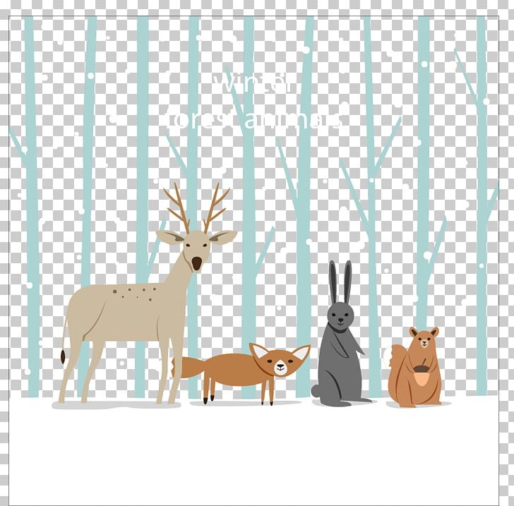 Reindeer Animal Winter PNG, Clipart, 3d Animation, Animals Vector, Animation, Anime Character, Anime Girl Free PNG Download