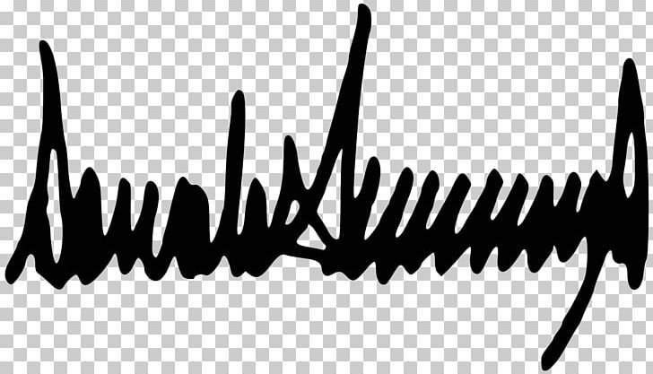 Donald Trump 2017 Presidential Inauguration President Of The United States Signature PNG, Clipart, Angle, Black And White, Brand, Calligraphy, Donald Trump Free PNG Download