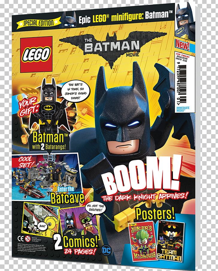 Batman Batgirl Film LEGO Magazine PNG, Clipart, Action Figure, Batgirl, Batman, Book, Comic Book Free PNG Download