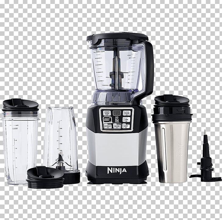 Blender Ninja Nutri Ninja Auto-iQ Compact BL492 Food Processor Meal Home Appliance PNG, Clipart, Blender, Bowl, Coffeemaker, Cup, Drink Free PNG Download