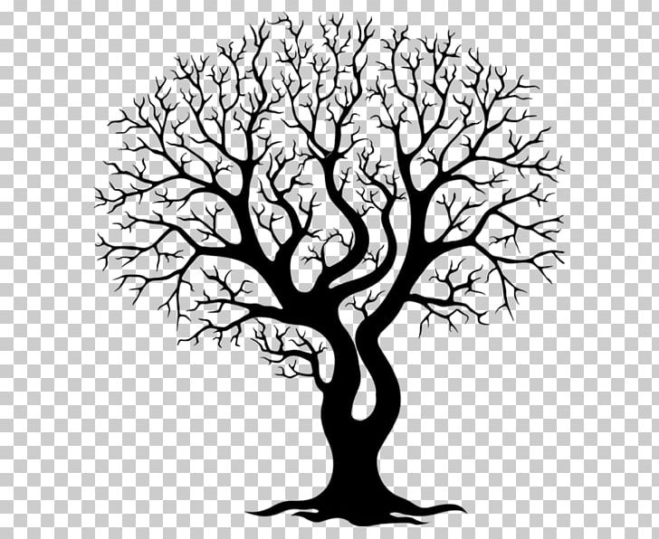 Branch Tree Wall Decal Trunk Drawing PNG, Clipart, Area, Art, Artwork, Black And White, Branch Free PNG Download