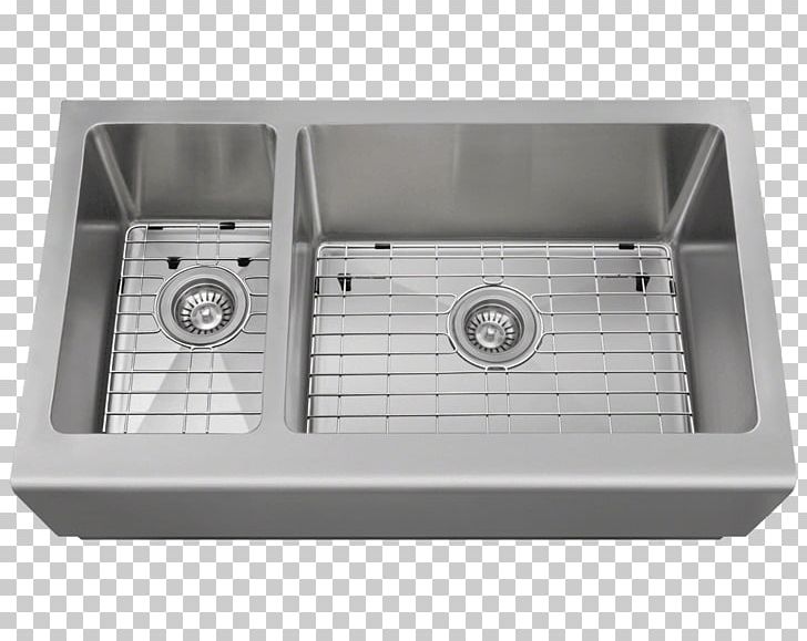 Sink Brushed Metal Stainless Steel Kitchen Farmhouse PNG, Clipart, Bathroom, Bathroom Sink, Baths, Bowl, Bowl Sink Free PNG Download