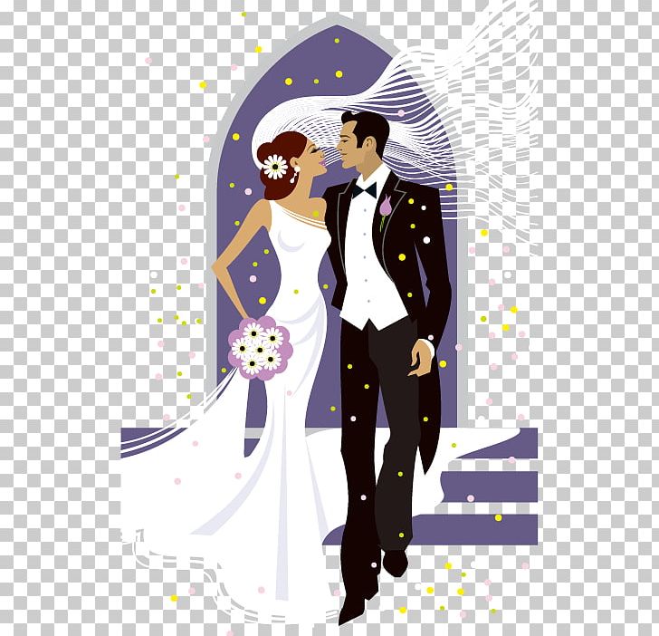 Wedding Bridegroom Illustration PNG, Clipart, Bride, Cartoon, Encapsulated Postscript, Fashion Design, Fashion Illustration Free PNG Download