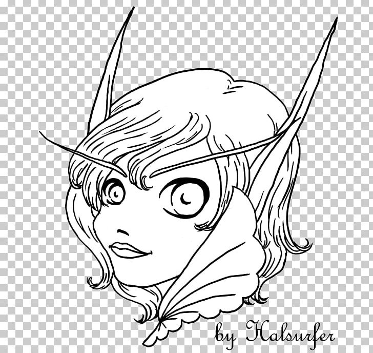 Coloring Book Line Art Blood Elf Black And White PNG, Clipart, Art, Black, Black And White, Blood Elf, Book Free PNG Download