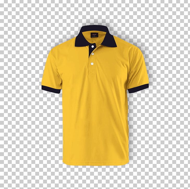 Polo Shirt T-shirt Yellow France Ligue 1 Lille OSC PNG, Clipart, Active Shirt, Brand, Clothing, Collar, Crew Neck Free PNG Download