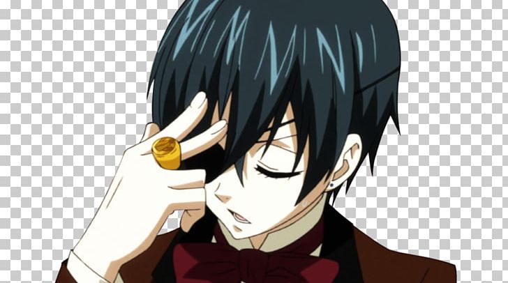 Ciel Phantomhive Sebastian Michaelis Black Butler Ring