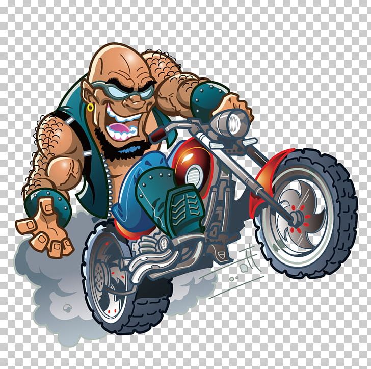 Motorcycle Cartoon Bicycle PNG, Clipart, Automotive Design, Bald, Bald Eagle, Bald Head, Cartoon Motorcycle Free PNG Download