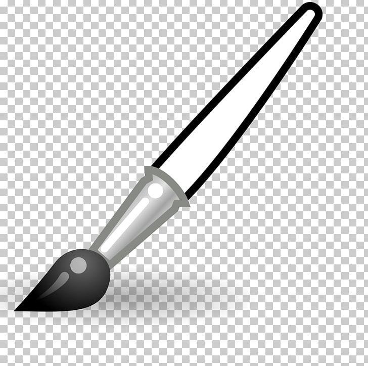 Paintbrush Painting PNG, Clipart, Angle, Art, Black And White, Brush, Clip Art Free PNG Download